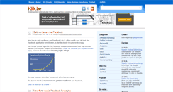 Desktop Screenshot of klik.be
