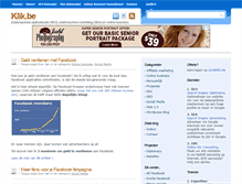 Tablet Screenshot of klik.be
